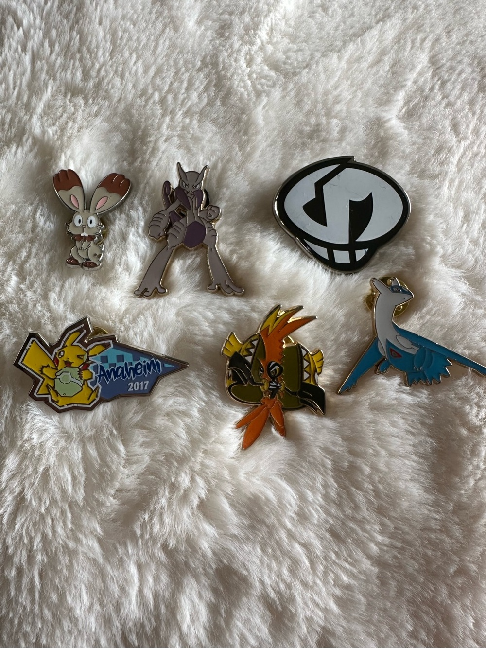 Pokémon enamel pin lot